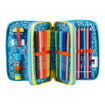 Picture of SJ GANG 3 ZIP PENCIL CASE GO TO SPACE